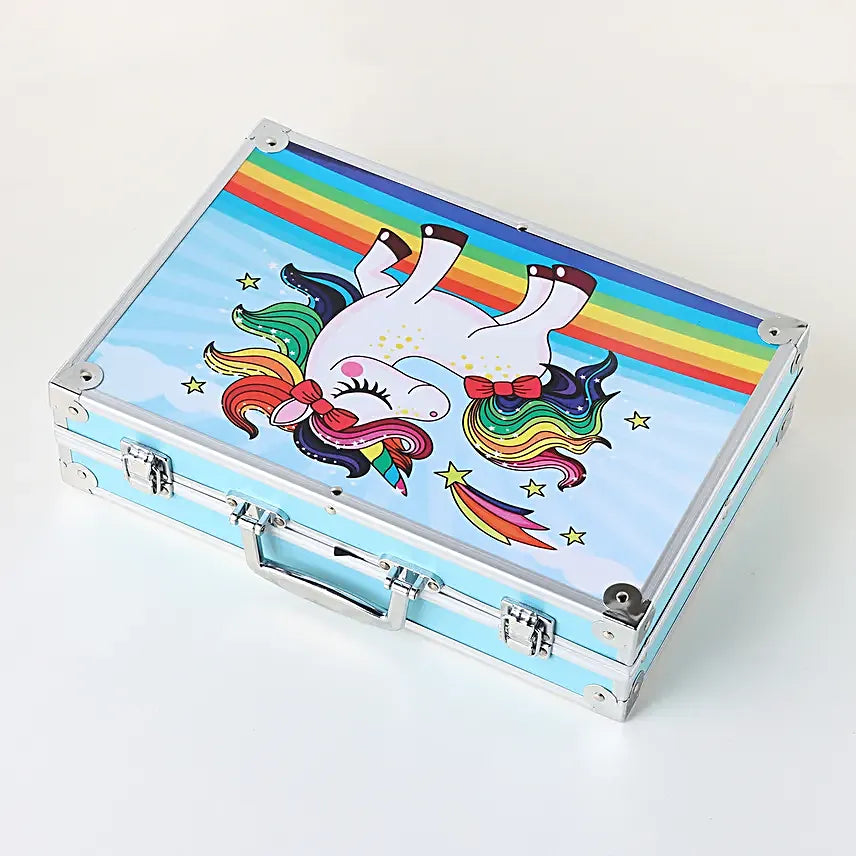 Deluxe Art Drawing Colour Suitcase Kit Set for Kids