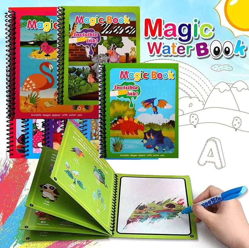 Magical Water Painting Book 🎨