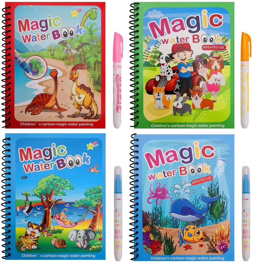 Magical Water Painting Book 🎨