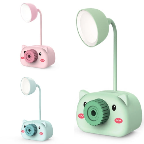 1362 4in1 Table Lamp Night Lamp with Pencil Sharpener Pen Stand Mobile Stand for Girls Boys (Battery not Required)