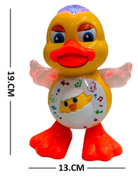 1591 Dancing Duck Toy with Vibrant Light Effect & Musial Sound | Best Dancing Toy
